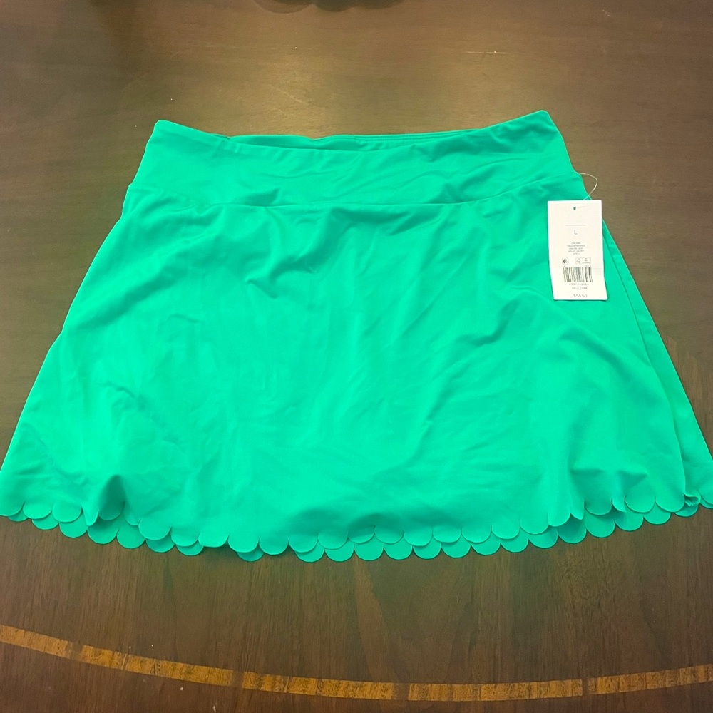 NWT Crown & Ivy Green skort L